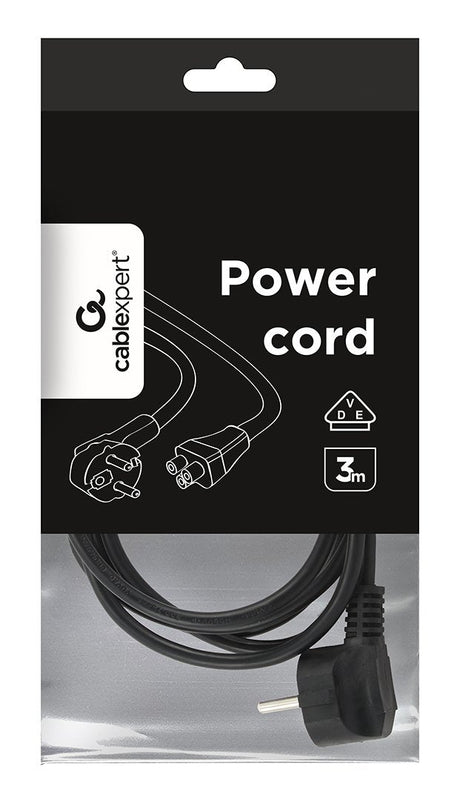 EAN 8716309079969 - Gembird PC-186-ML12-3M cable de transmisión Negro CEE7/7 C5 acoplador imagen 5