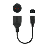 EAN 8433281009615 - Nanocable 10.22.0901 cable de transmisión Negro 0,25 m C14 acoplador CEE7/4 imagen 1