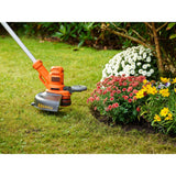 Black+Decker Set Multicortadora 3 En 1 Besta530cm-Qs, Cortacésped Naranja/Negro, 550 W, Incluido Chasis De Cortacésped Besta530cm-Qs