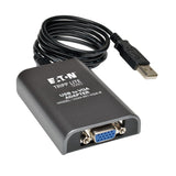 Tripp Lite U244-001-Vga-R Adaptador Para Dos Monitores Usb 2.0 A Vga, 128 Mb Sdram, 1920 X 1080 (1080p) @ 60 Hz