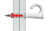 EAN 4048962405415 - Fischer 557916 tornillo de anclaje y taco 6 pieza(s) Juego de enchufes de pared y tornillos 30 mm imagen 6