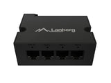 EAN 5901969447293 - Lanberg DIN-GE4-BT-90W adaptador e inyector de PoE Gigabit Ethernet imagen 5