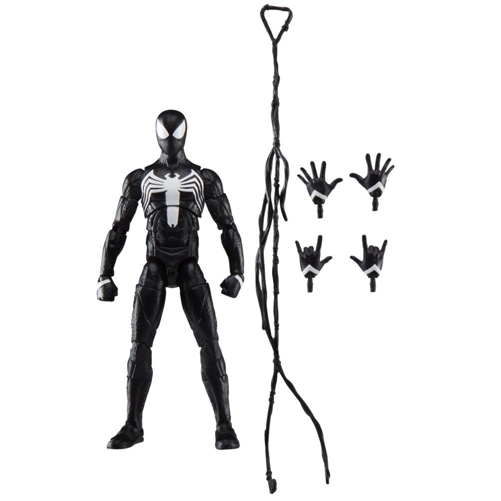 Figura Hasbro Marvel Legends Series Spider Man 2 Peter Parket (Black Suit)
