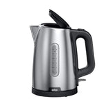 EAN 8021098001962 - Braun PurShine WK102AI-WK1500BK tetera eléctrica 1,7 L 2200 W Negro, Acero inoxidable imagen 3