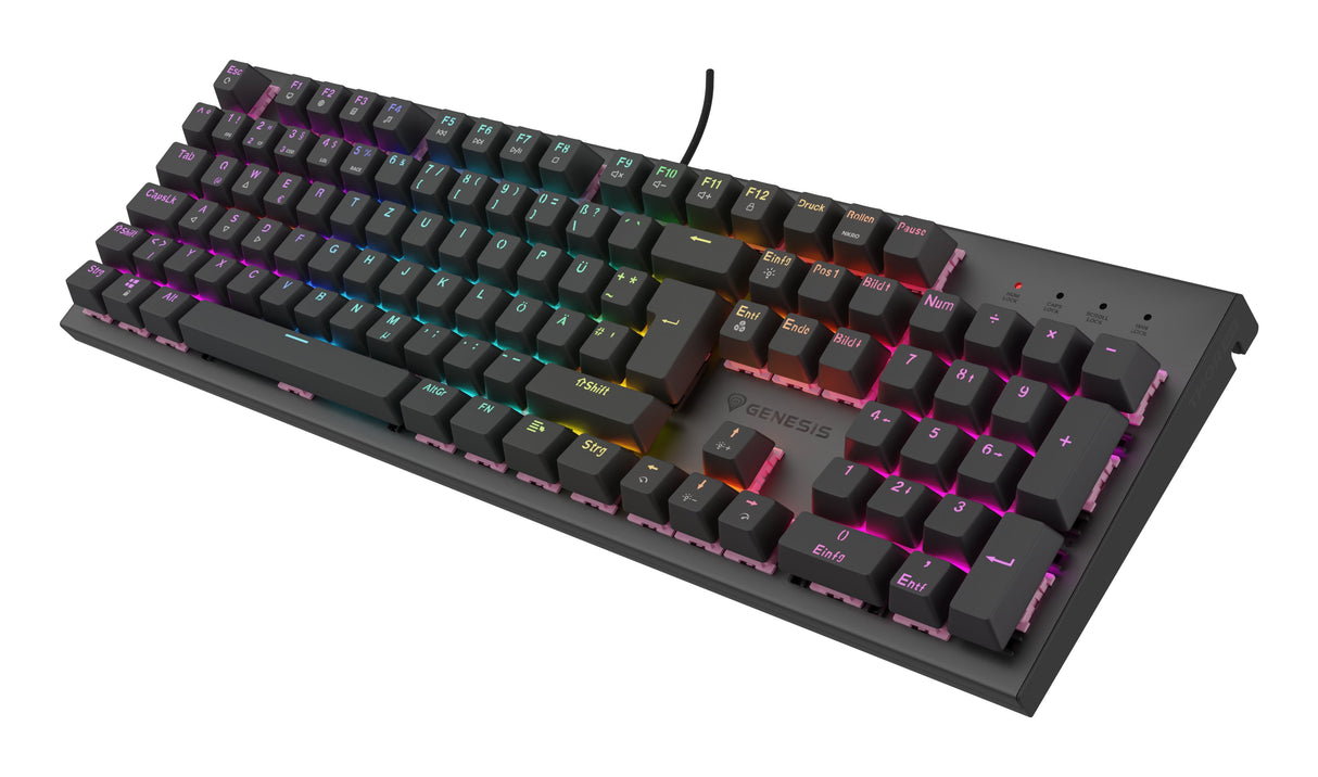 EAN 5901969444605 - GENESIS NKG-2179 teclado Juego USB QWERTZ Alemán Negro imagen 3
