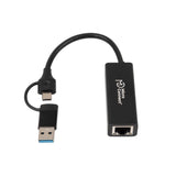 EAN 5715063053409 - Microconnect MC-USBACNET1G cambiador de género para cable USB C RJ-45 Negro imagen 2