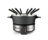 Fondue Taurus Ff2 1000w Termostato Regulable Capacidad 2l 8 Pinchos Antiadherente Pies Antideslizantes