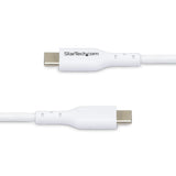 Cable 1m White Usb-C Charging Cabl 60w Power Delivery M/M Type-C