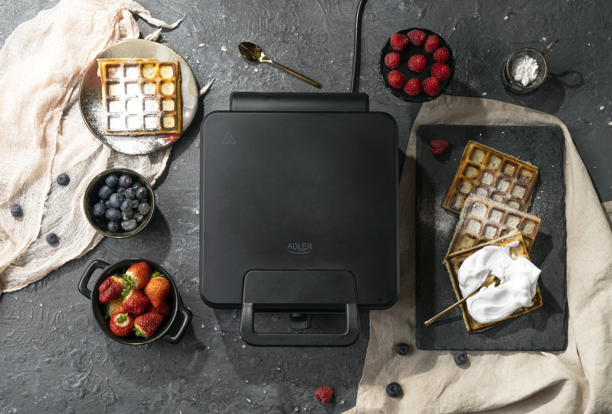 EAN 5903887802970 - Adler AD 3049 gofrera 4 barquillo(s) 1800 W Negro imagen 10