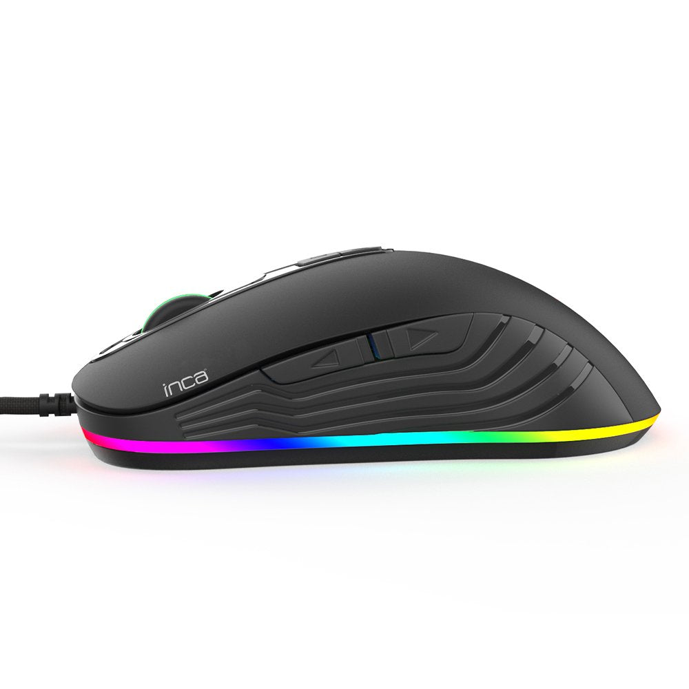 Ratón Gaming Inca Phaldor Rgb Macro Keys Professional