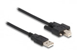 Delock Cable Usb 2.0 Typ-A Stecker Zu Typ-B Stecker Mit Schrauben 3 M