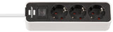EAN 4007123647545 - Brennenstuhl 1153230020 base múltiple 1,5 m 3 salidas AC Interior Negro, Blanco imagen 1