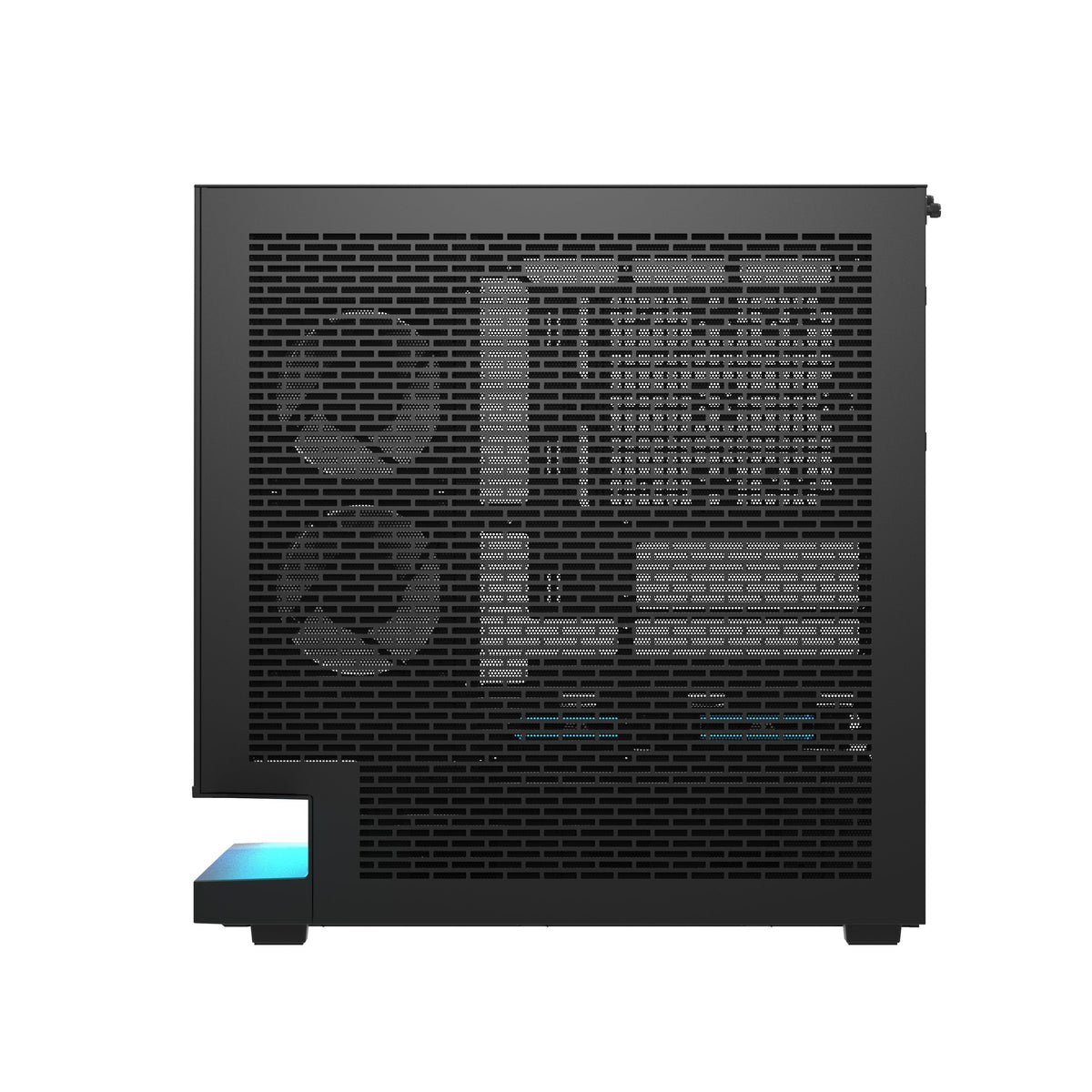Caja Semitorre Atx Floatron F1 A-Rgb Negro Darkflash Int: 3x2'5, 2x3'5 / 1xusb-C, 2xusb3.0 / Audio Hd In/Out / Negro