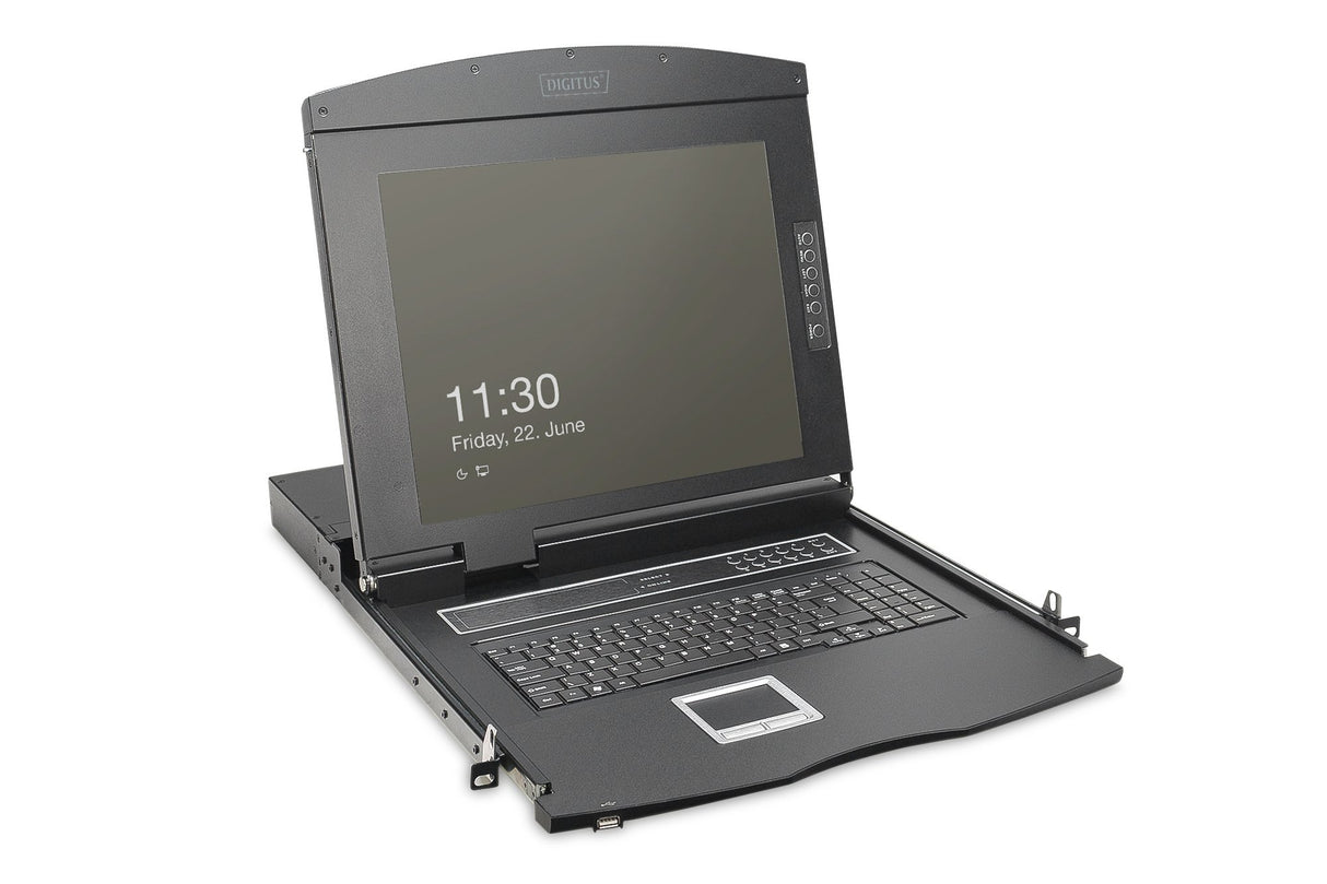 EAN 4016032492405 - Digitus DS-72221-2GE consola de rack 48,3 cm (19") 1920 x 1080 Pixeles Negro 1U imagen 1