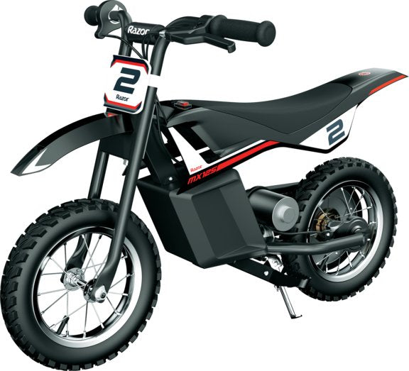 EAN 0845423023256 - Razor MX125 Dirt Rocket scooter eléctrica 1 Asiento(s) 13 kmh Arándano, Cromo, Blanco imagen 1