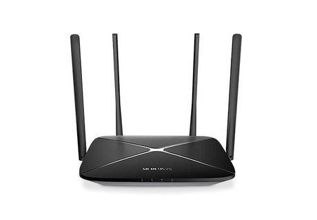 EAN 6935364099787 - Mercusys AC12G router inalámbrico Gigabit Ethernet Doble banda (2,4 GHz / 5 GHz) Negro imagen 1
