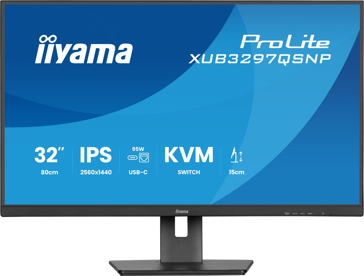 Monitor Iiyama  32" Xub3297qsnp-B1 16:9 2xhdmi+Dp+Usb-C