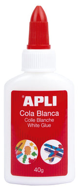 Apli Cola Líquida Bote Con Aplicador 40gr Blanco