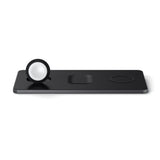 Cargador Inalámbrico Satechi St-X3twcpm Cargador De Dispositivo Móvil Auriculares, Smartphone, Reloj Inteligente Negro Corriente Alterna  Interior