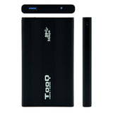 EAN 8433281007208 - TooQ TQE-2524B caja para disco duro externo Caja de disco duro (HDD) Negro 2.5" imagen 3