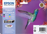 EAN 5711045929410 - Epson Hummingbird T0807 cartucho de tinta 1 pieza(s) Original Negro, Cian, Cian claro, Magenta claro, Mag imagen 1
