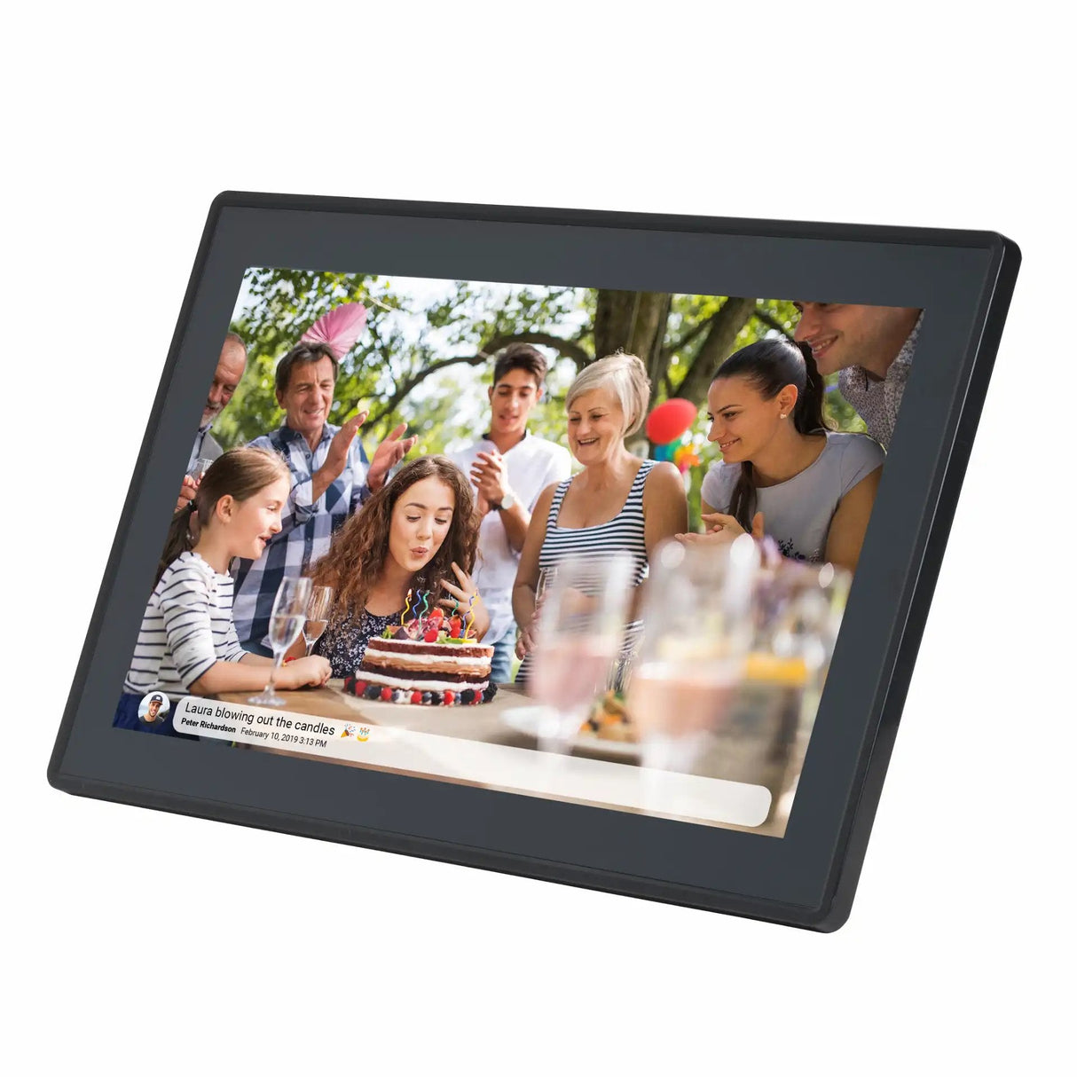 Denver Pff-1515b Marco Fotográfico Digital Negro 39,6 Cm (15.6") Pantalla Táctil Wifi