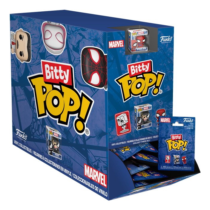 Bitty Pop Singles Spider-Man- Accs