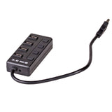 EAN 5901720132376 - Akyga AK-AD-33 hub de interfaz USB 3.2 Gen 1 (3.1 Gen 1) Type-A 500 Mbit/s Negro imagen 3