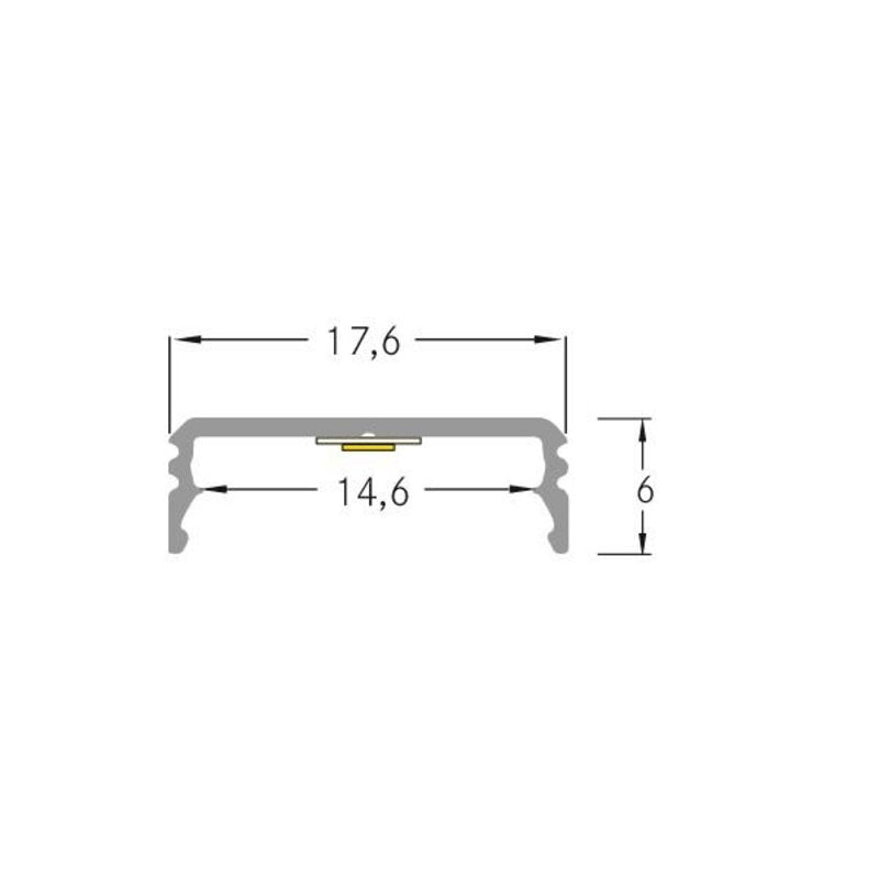 Brumberg 53380263 Ab-Profil Qualityflex Alu