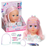 Zapf Creation Baby Born® Styling Head Creative, Make-Up Y Hairy Head 836033