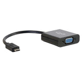 C2g Usb 3.1 Usb Type C To Vga Adapter Usb C To Vga Black Adaptador De Vídeo Externo Usb 3.1 D-Sub Negro