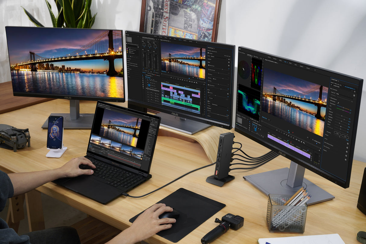 EAN 4711387471982 - ASUS Triple 4K Thunderbolt 4 Dock DC500 Alámbrico Negro imagen 9