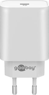 Cargador Goobay 61754  De Dispositivo Móvil Blanco Interior