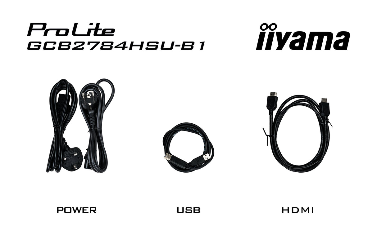 Iiyama 68.6cm 27" Gcb2784hsu-B1 16:9 2xhdmi+Dp+2xusb Va