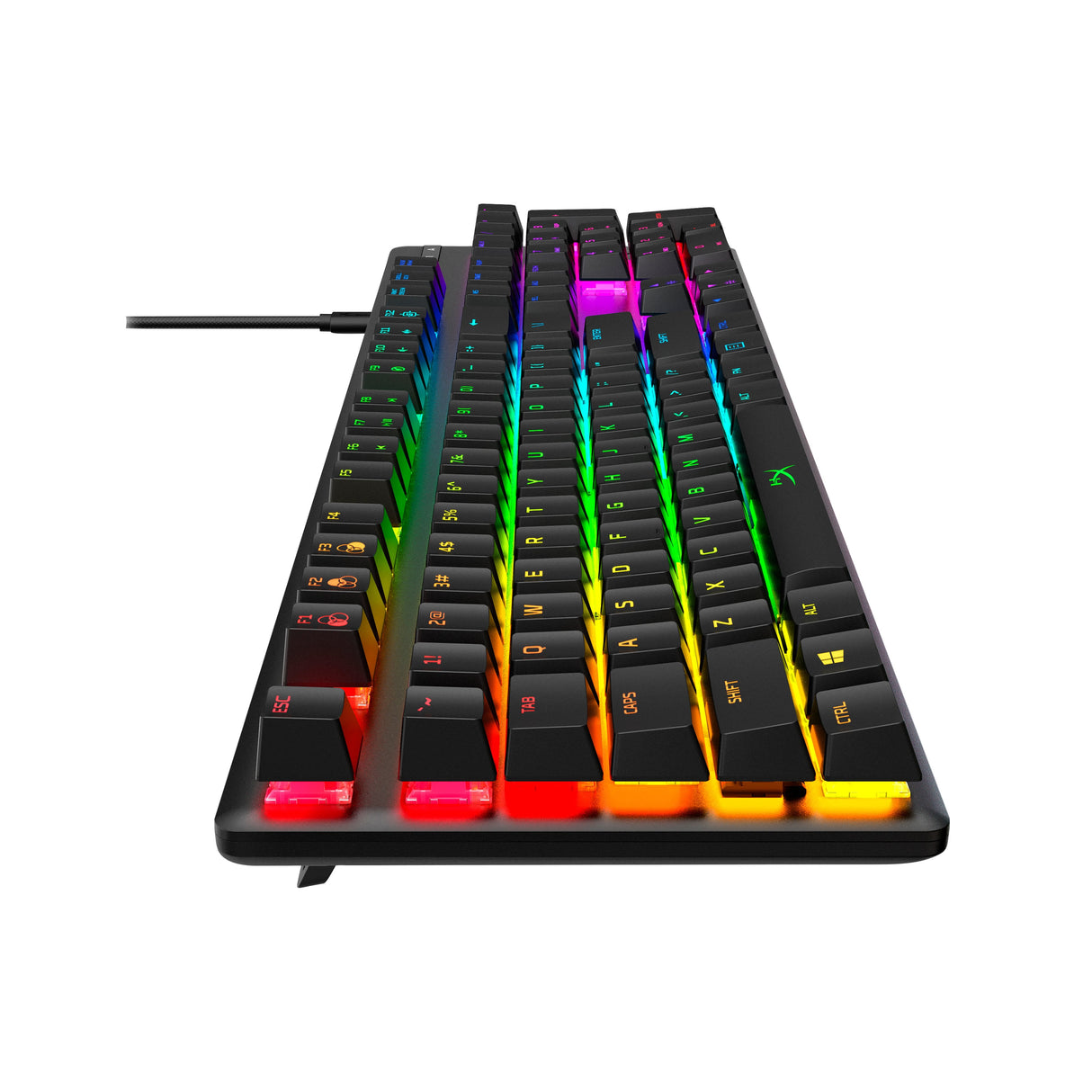 Teclado Ingles Hyperx Mecánico Gaming Alloy Origins - Hx Red (Distribución De Ee. Uu.)