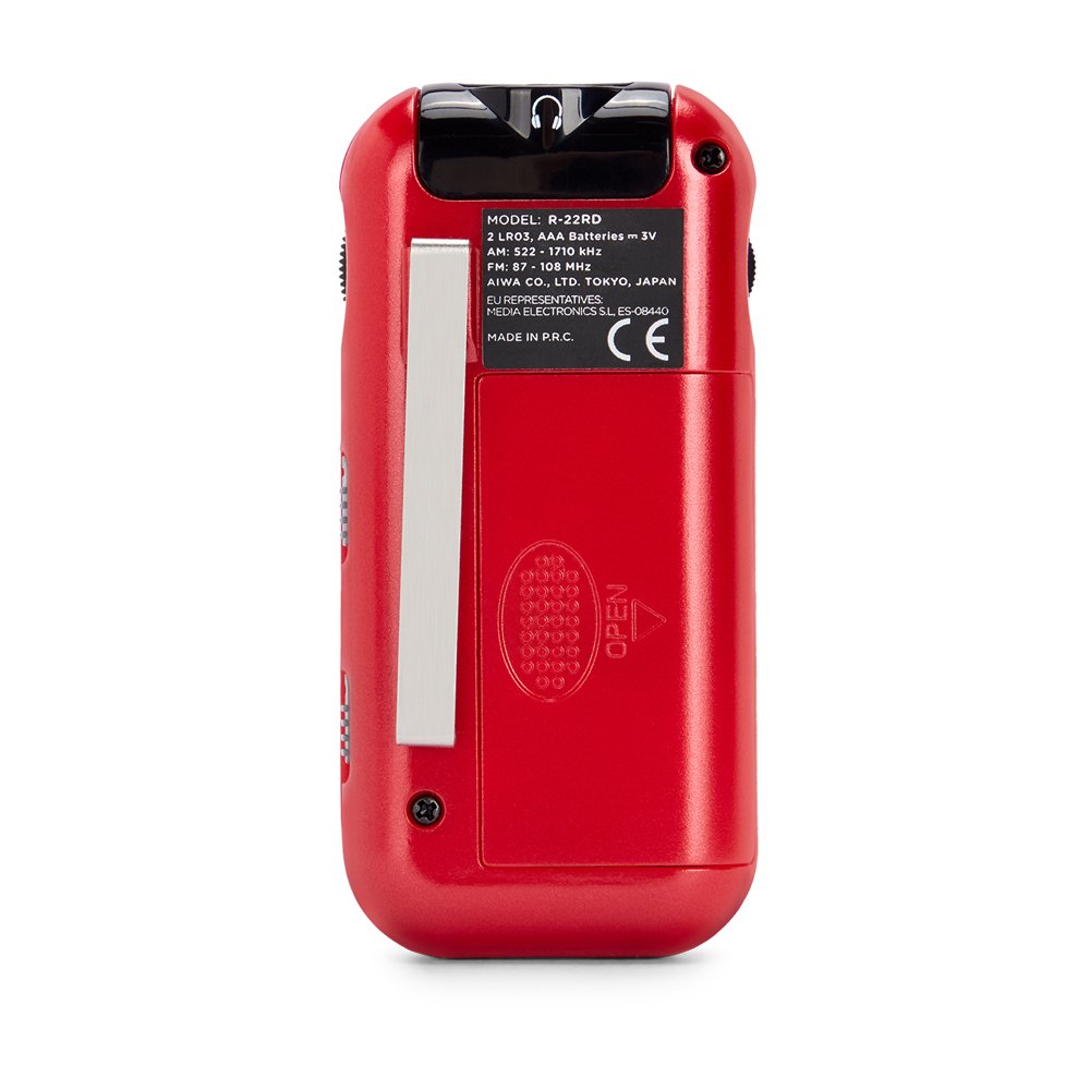 Radio Portátil Aiwa R-22rd Roja