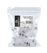 EAN 8716309092968 - Gembird LC-8P8C-001/50 conector RJ-45 Transparente imagen 2