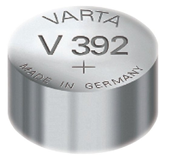 Varta Pila Boton V392 Sr41 De Un Solo Uso 38mah Plata *1 Pieza