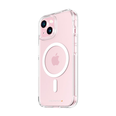 EAN 5711724011801 - PanzerGlass ® HardCase Transparent w. White MagSafe & D3O® iPhone 15 funda para teléfono móvil Transparen imagen 1