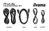 EAN 4948570122066 - iiyama ProLite T2452MSC-W1 pantalla para PC 61 cm (24") 1920 x 1080 Pixeles Full HD LCD Pantalla táctil M imagen 22