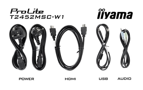 EAN 4948570122066 - iiyama ProLite T2452MSC-W1 pantalla para PC 61 cm (24") 1920 x 1080 Pixeles Full HD LCD Pantalla táctil M imagen 22