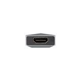 Aisens Usb-C Dock 4 En 1 - Usb-C A 1xhdmi - 2xusb - 1xpd - 15cm - Gris