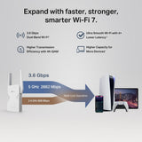 EAN 1210002601443 - TP-Link BE3600 Transmisor y receptor de red Blanco 2500 Mbit/s imagen 9