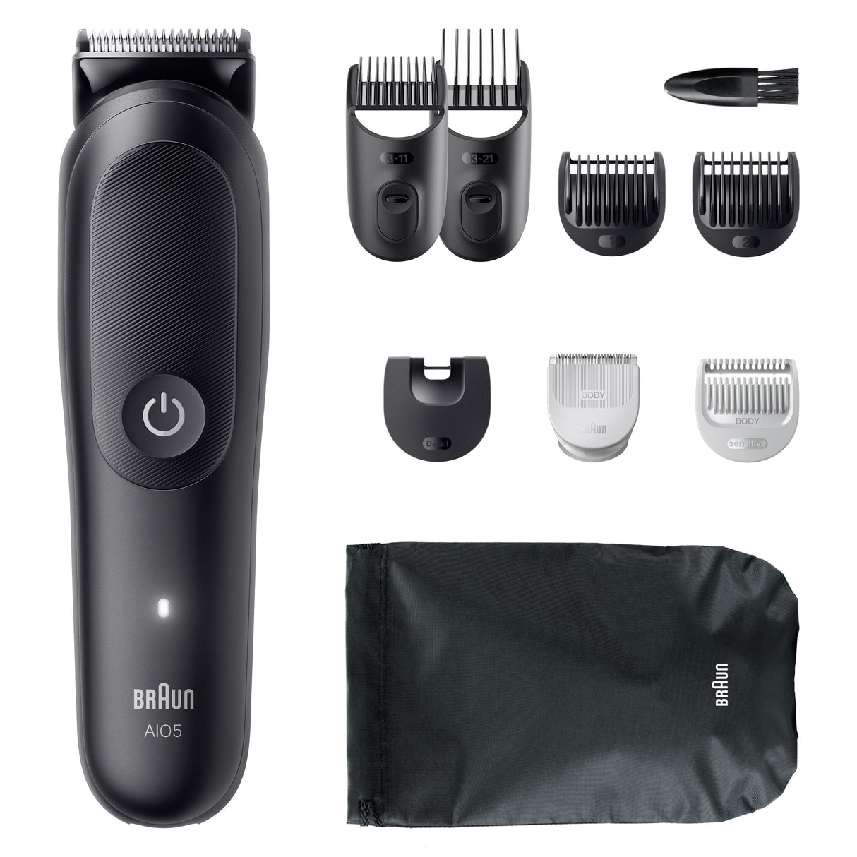 Braun Aio5540 All-In-One Trimmer, Black
