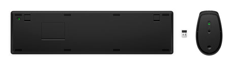 EAN 0196188140734 - HP 655 Wireless Keyboard and Mouse Combo teclado Ratón incluido Hogar RF inalámbrico Negro imagen 3