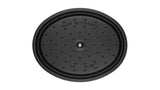 Staub La Cocotte 41cm Oval Schwarz, Gusseisen