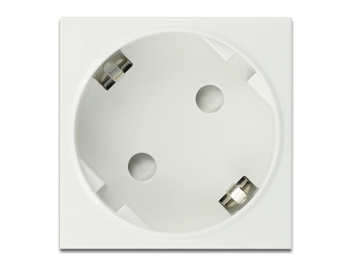Delock Easy 45 Schutzkontakt-Meckdose Anordnung Erw. 45x45