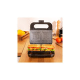 EAN 8435484043090 - Cecotec 04309 sandwichera 1000 W Negro, Acero satinado imagen 5