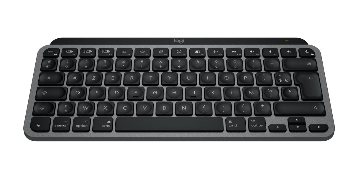 EAN 5099206122048 - Logitech MX Keys Mini For Mac teclado Hogar / Oficina Bluetooth AZERTY Francés Negro, Gris imagen 2