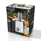 EAN 5903887809047 - Adler AD 4128 exprimidor Licuadora centrífuga 1000 W Negro, Blanco imagen 7